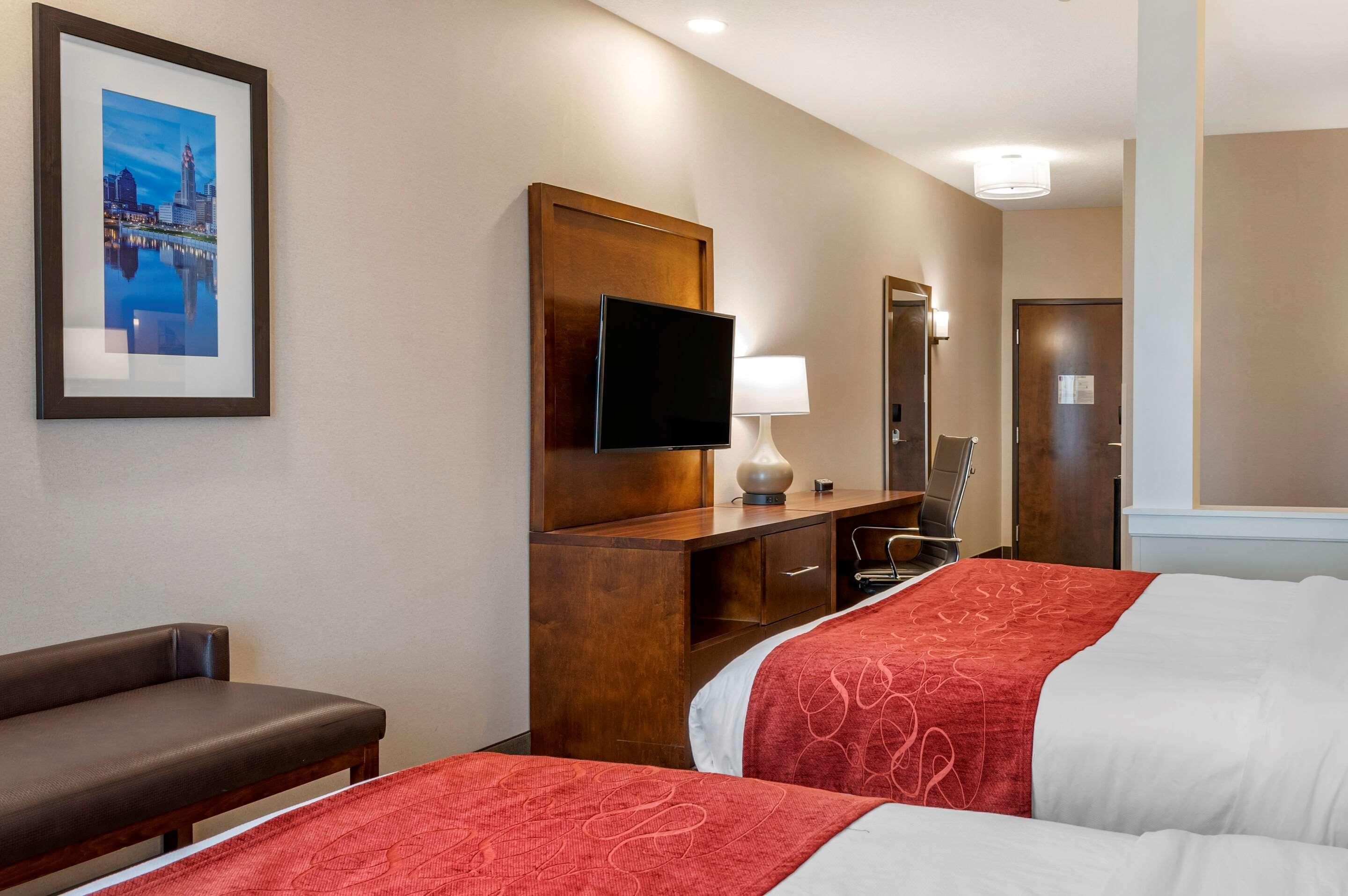Comfort Suites Columbus Airport Exterior foto