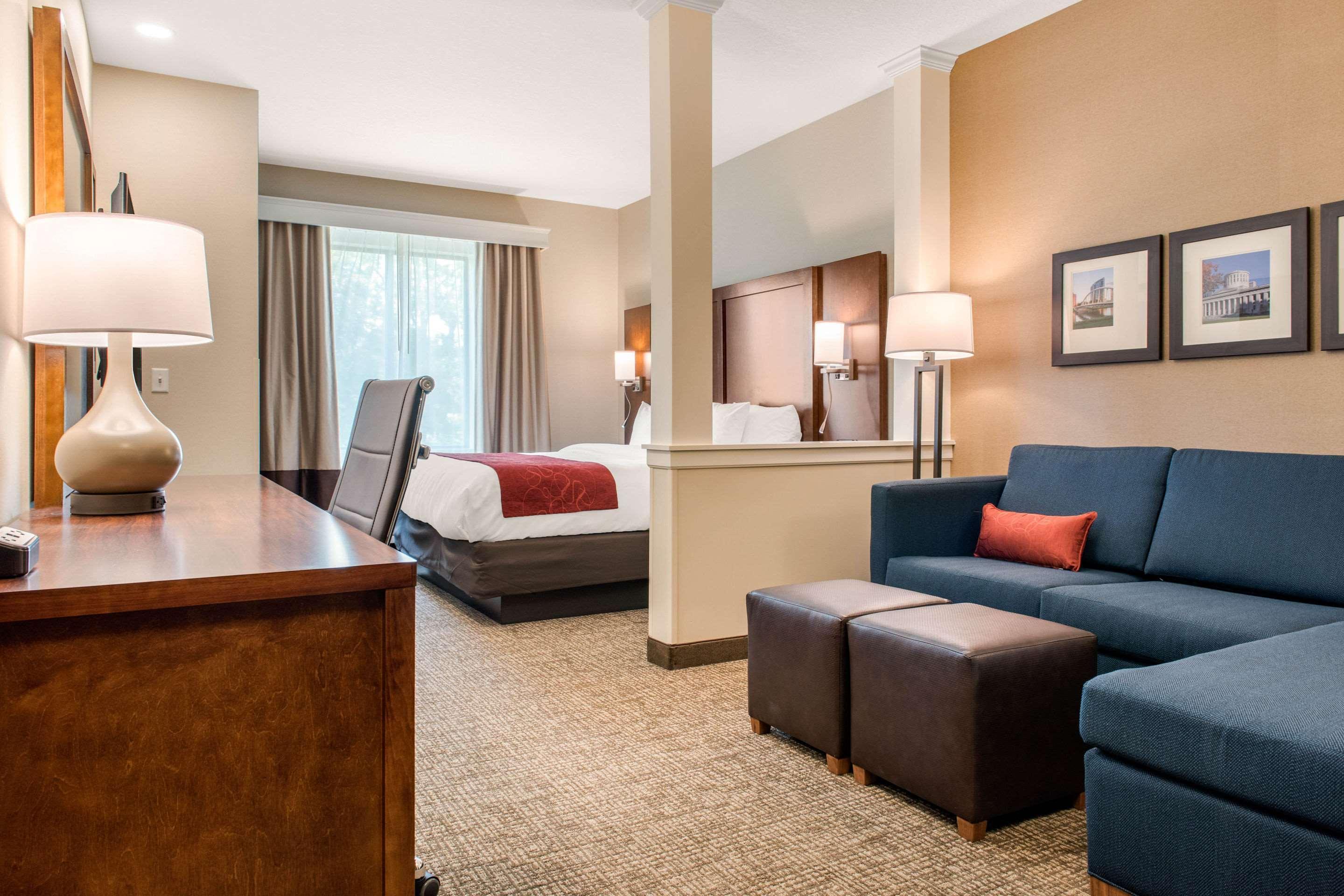 Comfort Suites Columbus Airport Exterior foto